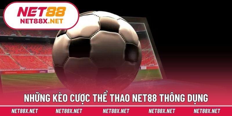Những kèo cược thể thao Net88 thông dụng